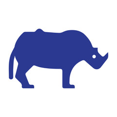 Animal, mammal, rhino icon