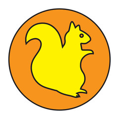 Animal, mammal, squirrel icon