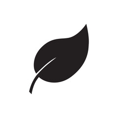 Leaf vector line icon. Leaf flat sign design. Leaf symbol isolated pictogram. UX UI icon of leave
