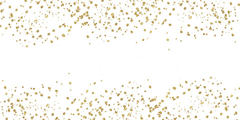 luxury sparkling, gold confetti,Gold sparkle ,splatter border,Gold Foil Frame Gold brush stroke on transparent background