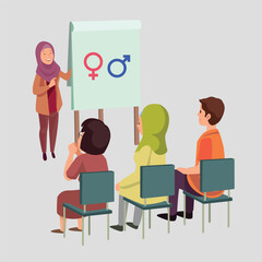 group of people holding a tablet