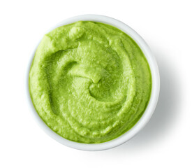 green vegetable puree