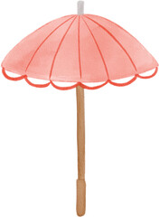 Obraz premium Umbrella watercolor png