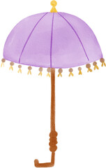 Umbrella watercolor png