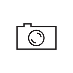 Video camera vector icon. Photo camera vector icon. Camera flat sign design. Recorder symbol pictogram. UX UI icon