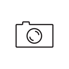 Video camera vector icon. Photo camera vector icon. Camera flat sign design. Recorder symbol pictogram. UX UI icon