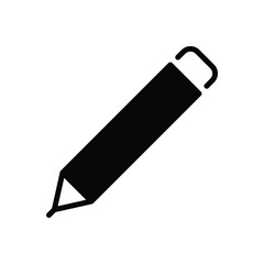 Pencil icon vector stock.