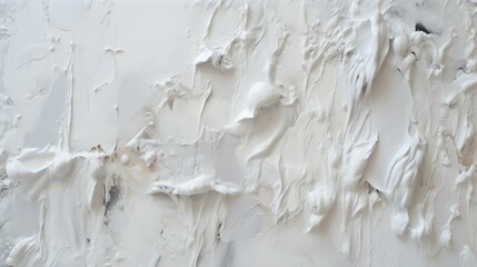 White Wet Plaster Texture Background