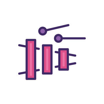Mucis Class icon vector stock.