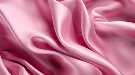 Smooth elegant silk or satin texture can use as wedding background. Luxurious background design. Generative AI