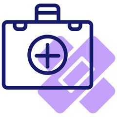 first aid kit icon