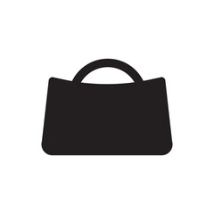 Women bag vector icon. Handbag flat sign. Lady bag flat icon. Shopping package symbol. Purchase pack sign. Packet line icon. UX UI icon pictogram