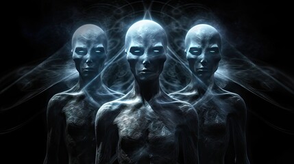 supernatural beings by generative AI