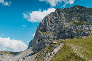Panorama of Pindus Mountain (Vikos National Park), Greece