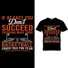 Vector basketball t shirt design vector poster or templat
