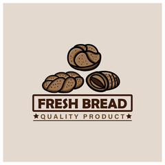 bread icon. bread hand drawn design vector