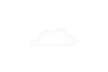 cloud computing icon with transparent background