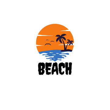 Beach ilustration