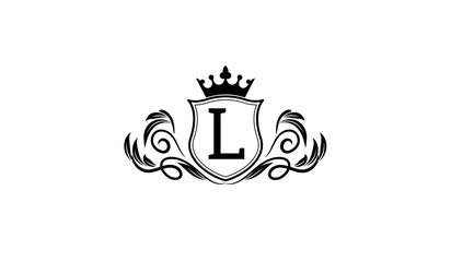 L logo