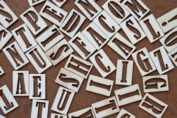 stencil type