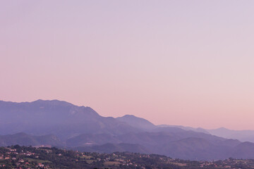 Oviedo, Asturias cityscape inspirational calming calming aura travel background