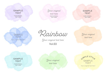 水彩03_可愛いパステル水彩見出し吹き出し-01