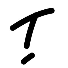 Alphabet rounded font