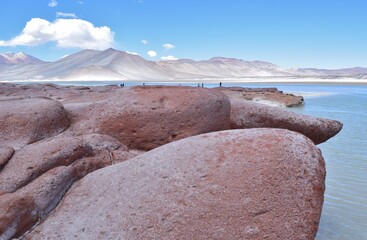 Desierto de Atacama en la cordillera de los Andes
