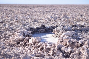 Desierto de Atacama en la cordillera de los Andes
