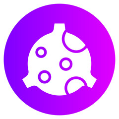 meteor gradient icon
