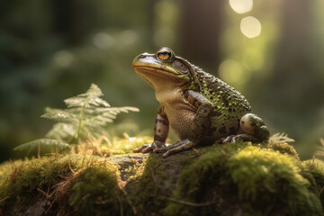 Obraz premium Delightful frog