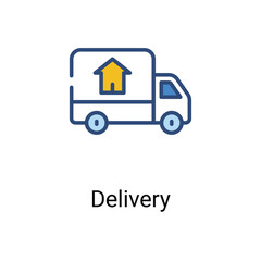 Delivery icon. Suitable for Web Page,Mobile,App,UI,UX�and�GUI�design.