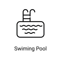 Fototapeta premium Swiming Pool icon. Suitable for Web Page,Mobile,App,UI,UX�and�GUI�design.