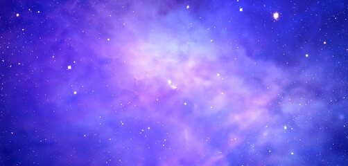 Fototapeta premium nebula colorful background photo