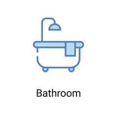 Bathroom icon. Suitable for Web Page,Mobile,App,UI,UX�and�GUI�design.