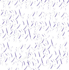 Abstraction with lines and hairs