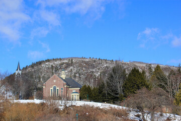 mountain library