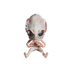 Alien UFO 3D CGI Render