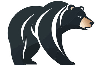 Bear grizzly vector