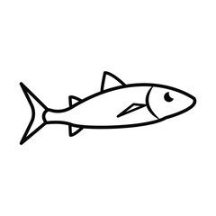 fish, icon, vector, illustration, desing, logo, teplate, flat,style