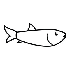 Fototapeta premium fish, icon, vector, illustration, desing, logo, teplate, flat,style