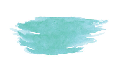 Green watercolor splash. Abstract watercolor splatter design. Watercolor creative shapes design 