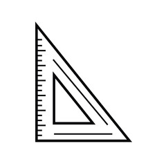 ruler, icon, line, vector, illustration, desing, logo, teplate, flat,style