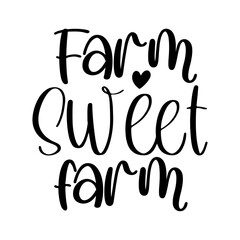 Obraz premium Farm Sweet Farm