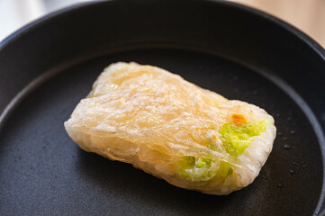 焼いた春巻きおにぎり
