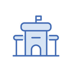 School icon vector stock.