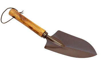 Garden shovel tool isolated on white background