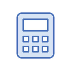 Calculator icon vector stock.