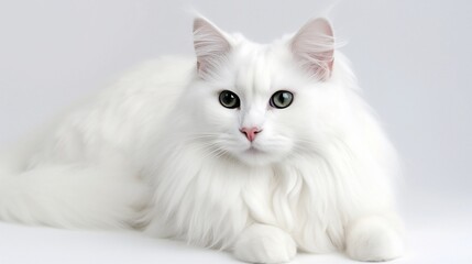 cat with white background