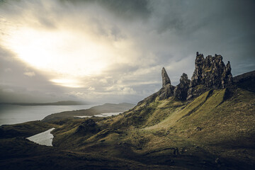Obraz premium Old Man of Storr, Isle of Skye, Scotland, United Kingdom